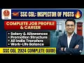 SSC CGL Inspector of Posts Job Profile Salary Promotion Transfers Work Life By MOCK101