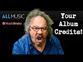 Allmusic Credits Get Credits on MusicBrainz too