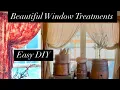 Window Treatments in my for Farmhouse Colonial Primitive Curtains