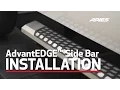 ARIES AdvantEDGE Install 85 Side Bars on Chevy Silverado 1500 Crew Cab - Bracket 2055101