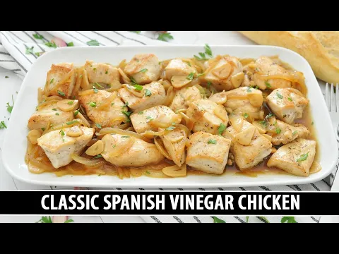 Spanish Vinegar Chicken | Classic Pollo al Vinagre de Jerez