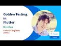 June Flutter Meetup - Golden Testing by Nicolas