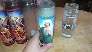 Easy Simple How To read 7 Day Glass Vigil Candles