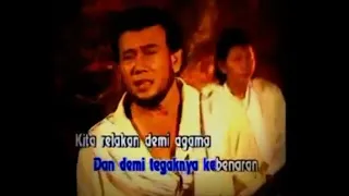 bersatulah lirik rhoma irama original clip