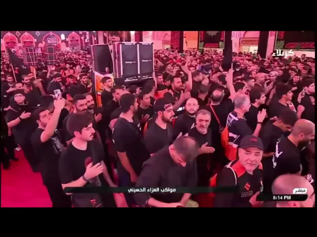 ⁣دخول موكب فدك الاربعينية 1446هـ 2024م تسجيل قناة فضائية قناة الكفيل وقناة كربلاء