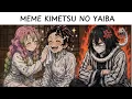 Tanjiro Mitsuri and Obanai s Journey Home in the Rain - Funny Kimetsu no Yaiba Anime Meme Fan A