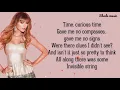 Taylor Swift - Invisible String [HD Lyrics]
