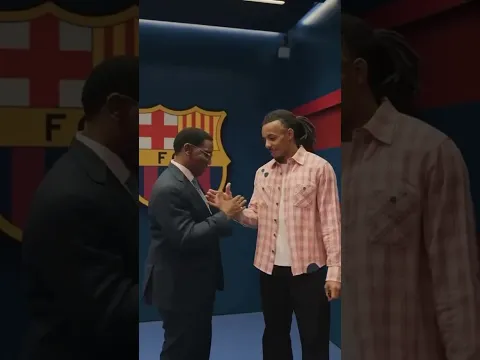 TAZAMA WAZIRI MAKONDA ALIPOKUTANA NA WACHEZAJI WA BARCELONA