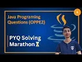 Java OPPE2 PYQ Practice Marathon ft Hacker Rank IIT Madras BS Degree