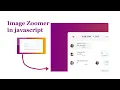 Image zoomer like amazon using javascript