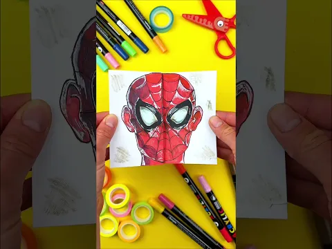 New Paper Craft with Spider Man in Anime Style #tomholland#spiderman#papercraft#spidermanbrandnewday