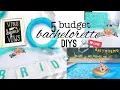 5 DIY Cheap and Easy Dollar Store Bachelorette Party Decorations