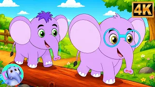 एक मोटा हाथी, Ek Mota Hathi, Hindi Rhymes for Childrens