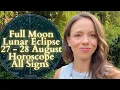 FULL MOON LUNAR ECLIPSE in Pisces 27 - 28 August All Signs Update Surprise Endings