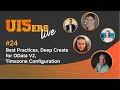 UI5ers live Best Practices Deep Create for OData V2 Timezone Configuration