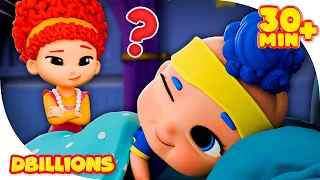 Go To Sleep with Baby DB | Mega Compilation | D Billions Kids Songs