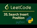 Leetcode 35 - Search Insert Position