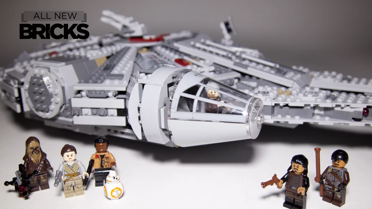 Lego Star Wars 75105 Millennium Falcon Speed Build