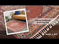 Brenna Traditional Brick Area Rug