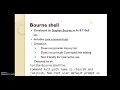 Linux shell types of shells