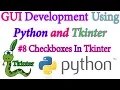 CheckBox and CheckButtons in Tkinter - Python GUI using Tkinter In Hindi