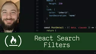 React Search Filters P5D44 - Live Coding with Jesse