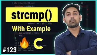 strcmp Function With Example In C How To Compare String Explain In Hindi By Nirbhay Kaushik