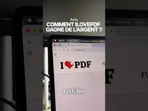 Comment le site gratuit iLovePDF gagne de l'argent ?