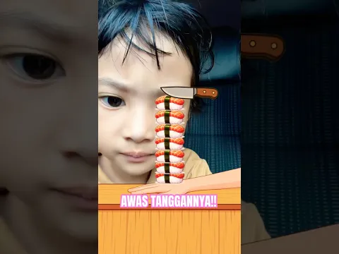 GAWAT POTONG SUSHI😭😭!! #viralvideo #tranding