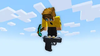 Minecraft, But It's 1 Gun Block..