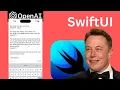 Build SwiftUI App with ChatGPT 2023 Tutorial