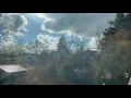 Clouds moving