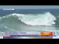 High surf advisory in effect as massive waves hit SoCal beaches