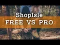 ShopIsle PRO Vs Free Extra Features To Make Your Store AWESOME