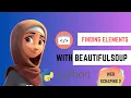 Finding Elements with Beautifulsoup Python part1 Learn web scraping with python 2023
