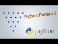 Python Pattern 03 Tutorial in Hindi Reverse Pyramid Star Pattern Easy to Understand 2021