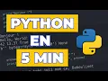 Python Debutant 32 Bases Essentielles en 5 Minutes