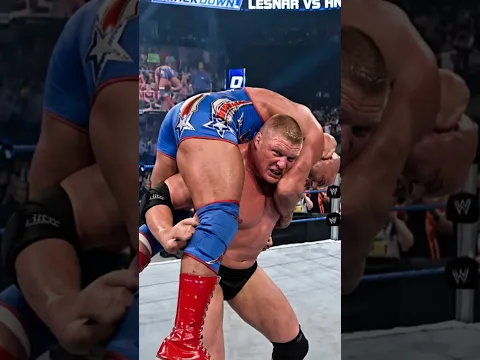 Brock Lesnar & Kurt Angle Vs. A-Train & Big Show: SmackDown, July31 2003