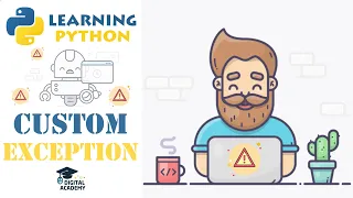 Raise User Defined Exceptions in Python Custom Exceptions - Python Tutorial for Beginners