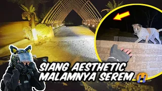 ROCKY NEKAT SENDIRIAN, SERAM JUGA YA KALO MALAM TERNYATA