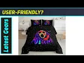 Feelyou Horror Skull Comforter Spooky Glowing Bedroom Upgrade