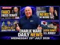 FAUCI FACES QUESTIONS NO IRS BANKS FIGHT CRYPTO JAPAN SHIFTS CHARLIE WARD DAILY NEWS 29 JULY 26