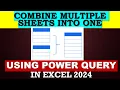 Revolutionize Your Excel Skills Combine Data from Multiple Sheets with Power Query