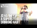 JD Harmeyer Has a Superstitious Drinking Habit