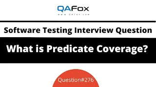 What is Predicate Coverage Software Testing Interview Question