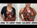 How to Style LULAROE Irma Tunic Hacks