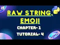 How do you use emojis in a string in Python