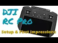 DJI RC Pro First Look Setup
