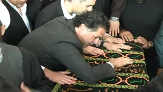 الفنان راغب علامة يود ع والد ه بحزن وكلمات مؤث رة شادي خليفة 