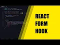 The BEST Way To Create Forms In React - React Hook Form Tutorial